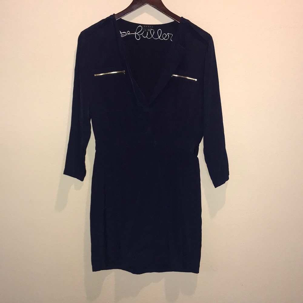 Dark blue dress